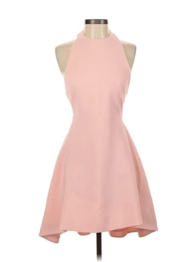 Pre-owned C/meo Collective Cocktail Dress In Pink