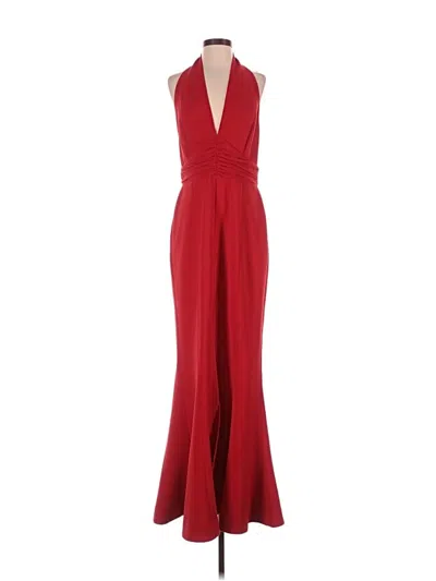 Pre-owned C/meo Collective Cocktail Dress In Red