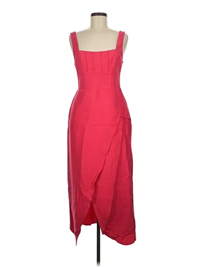 Pre-owned C/meo Collective Cocktail Dress In Red