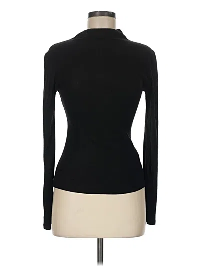 Pre-owned C/meo Collective Long Sleeve Turtleneck In Black