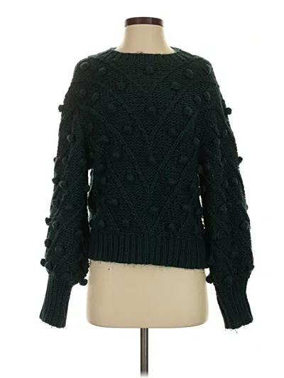 Pre-owned C/meo Collective Pullover Sweater In Green