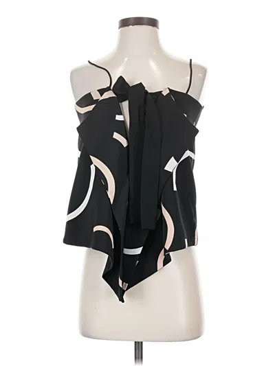 Pre-owned C/meo Collective Sleeveless Blouse In Black