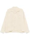 Cmmn Swdn Akito Shirt In Neutrals