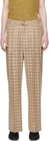 CMMN SWDN BROWN OMARI TROUSERS