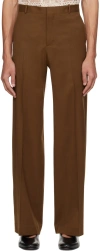 CMMN SWDN BROWN OTTO TROUSERS