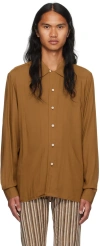 Cmmn Swdn Brown Rani Shirt In Brown