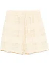 Cmmn Swdn Enzo Shorts In Neutrals