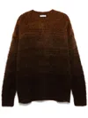 Cmmn Swdn Gradient-effect Sweater In Brown