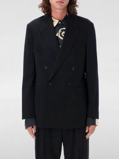 Cmmn Swdn Vigar Double Breast Blazer In Black