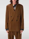 Cmmn Swdn Brown Double Breasted Blazer In Braun