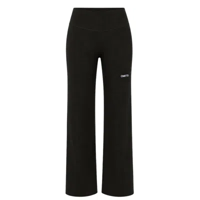 Cmmttd Women's Black Soft Form Straight Leg Legging - Ink