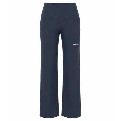 Cmmttd Women's Blue Soft Form Straight Leg Legging - Midnight