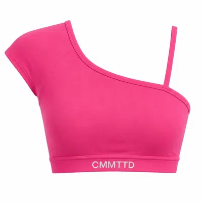 Cmmttd Women's Pink Nude Enhance Bra - Blossom