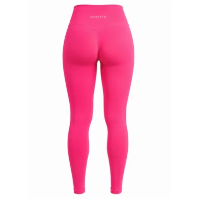Cmmttd Women's Pink Nude Enhance Legging - Blossom