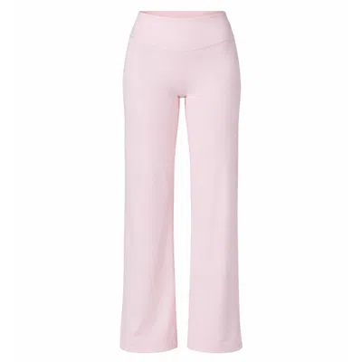 Cmmttd Women's Pink Soft Form Straight Leg Legging - Rosewater