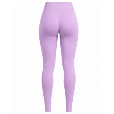 Cmmttd Women's Purple Nude Enhance Legging - Lilac