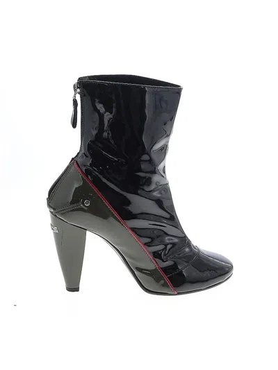 Pre-owned C'n'c' Costume National Boots In Black