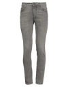C'n'c' Costume National Man Jeans Black Size 33 Cotton, Elastane In Lead