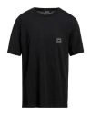 C'n'c' Costume National Man T-shirt Black Size S Cotton