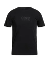 C'n'c' Costume National Man T-shirt Black Size Xxl Cotton