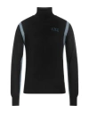 Shop C'n'c' Costume National Man Turtleneck Black Size Xxl Acrylic, Wool