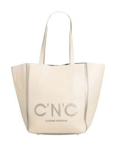 C'n'c' Costume National Woman Shoulder Bag Beige Size - Textile Fibers