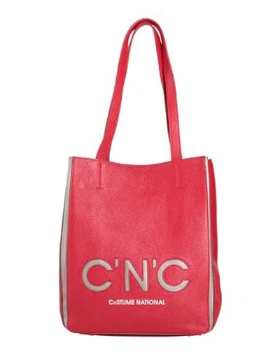 C'n'c' Costume National Woman Shoulder Bag Red Size - Textile Fibers