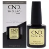Cnd Ladies Shellac Nail Color 0.5 oz Original Top Coat Nails 639370404035 In Transparent