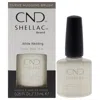 Cnd Ladies Shellac Nail Polish 0.25 oz White Wedding Nails 639370927800 In Multi
