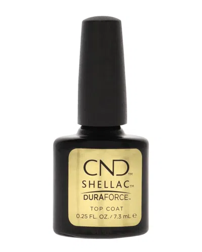 Cnd Shellac Nail Color - Duraforce Top Coat