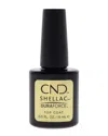 Cnd Shellac Nail Color - Duraforce Top Coat