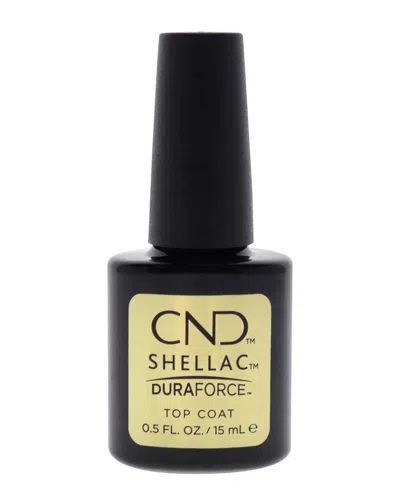 Cnd Shellac Nail Color - Duraforce Top Coat