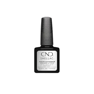 Cnd Shellac Wear Extender 0.25 oz Nails 639370003030 In Black