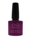 Cnd Shellac Nail Color - Brazen