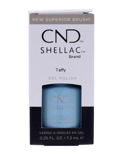Cnd Women's 0.25oz Taffy Shellac Nail Color In Transparent