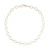 C|nd|n By Candan Balto Women's Gold Artdeco Silver Collar Chain In Gold