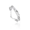 C|nd|n By Candan Balto Women's Reflection Silver Cuff Bracelet In Metallic