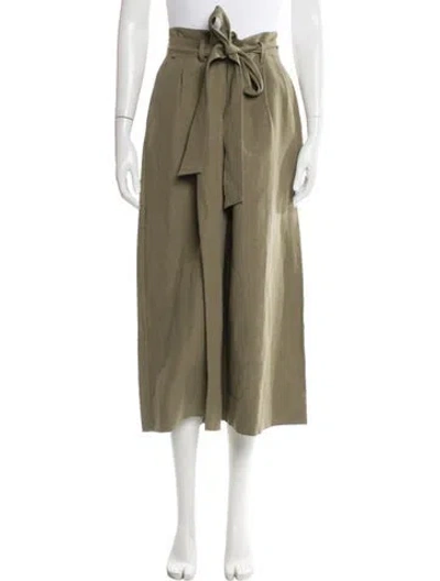 Pre-owned Co 2019 Wide Leg Pants In Green