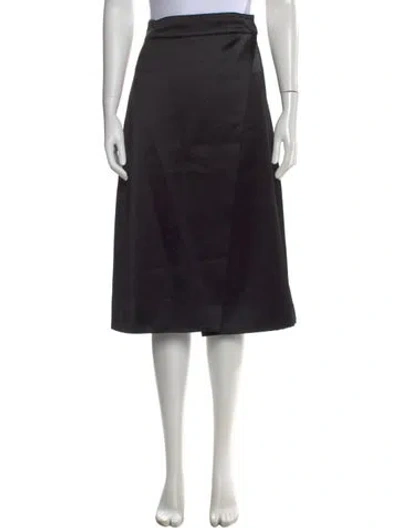 Pre-owned Co 2020 Knee-length Skirt In Black