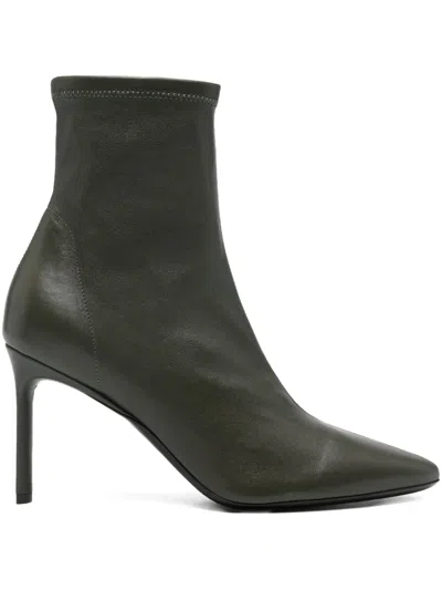 CO 87MM LEATHER ANKLE BOOTS
