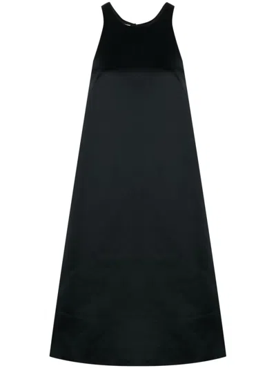CO A-LINE ROUND-NECK MIDI DRESS