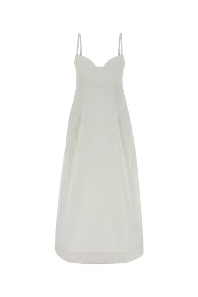 Co White Poplin Dress