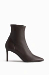 Co Ankle Heel Boot In Brown