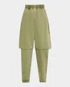 Co Articulated Vented Pants Army Green In Army Green