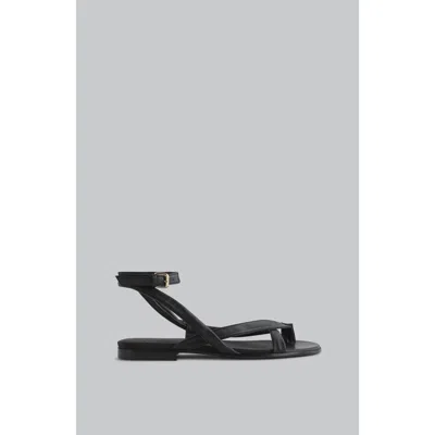 Co Asymmetric Toe Ring Gladiator Sandal