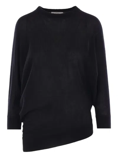CO ASYMMETRICAL-HEM SWEATER