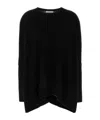 Co Maglione Oversize In Cashmere Nero  Donna