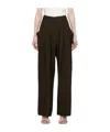 Co Ssense Exclusive Black Trousers In Brown
