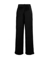 Co Belt Ring Casual Pants In Black