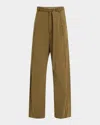 Co Belted Drop Waist Pants In Green